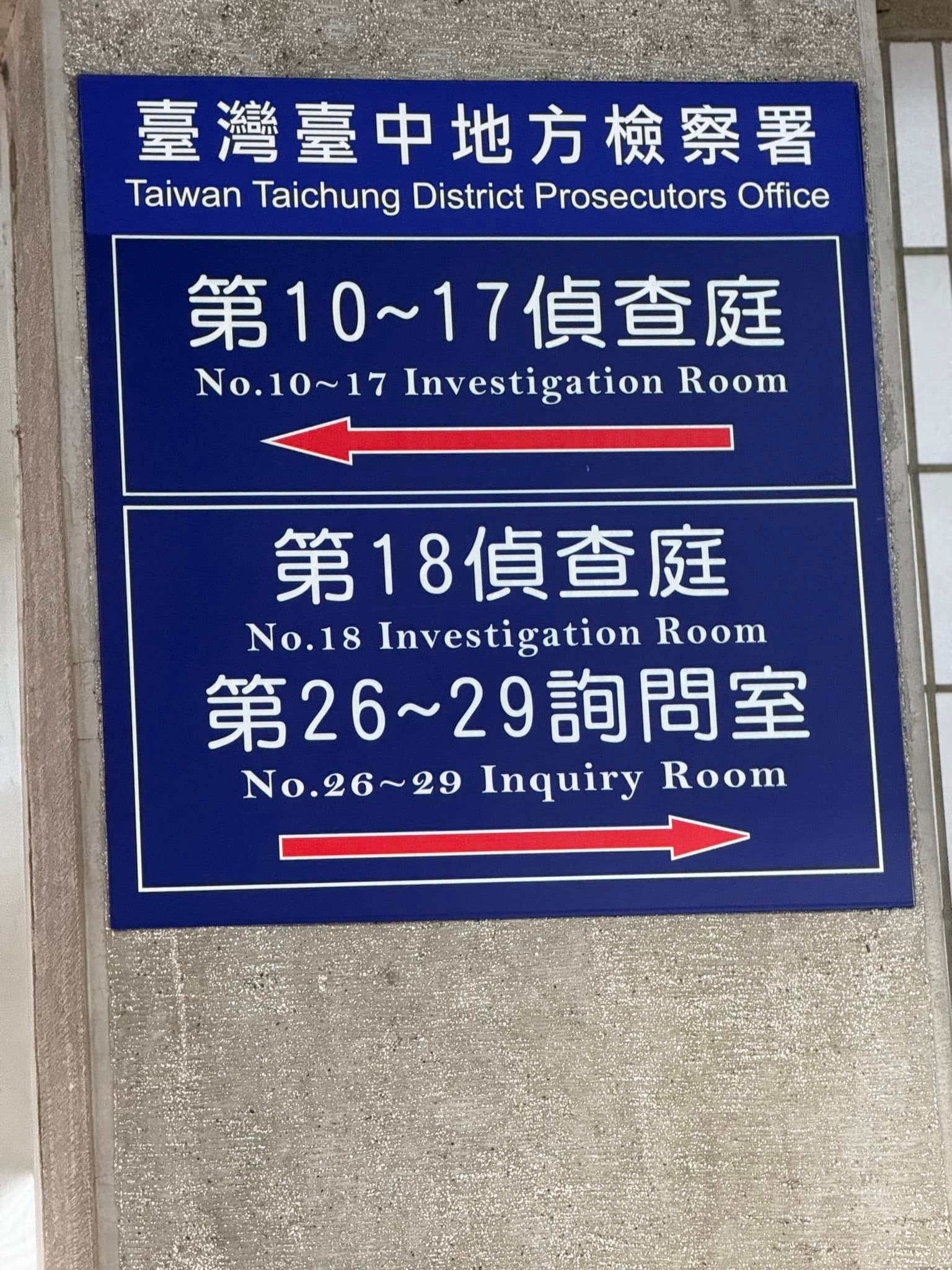 文章預覽：昨日台南，今日台中，明天要去哪開庭呢！