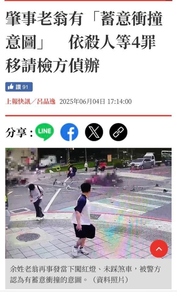 文章預覽：三峽車禍案 警方有最新動作！