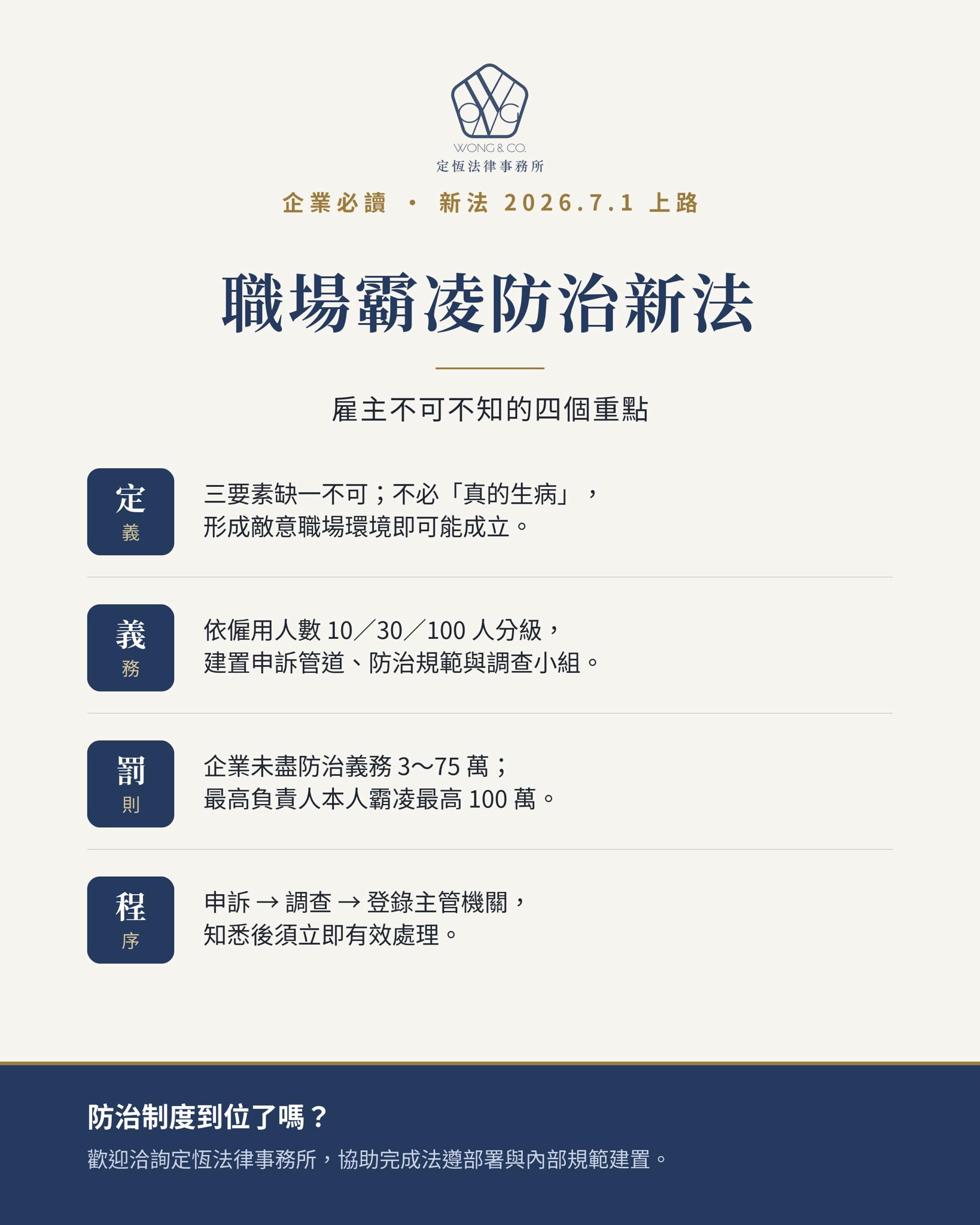 文章預覽：7月1日 職場霸凌新制 上路，你以為只是不能罵員工？